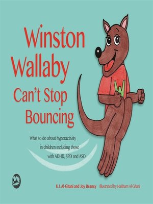cover image of Winston Wallaby Can't Stop Bouncing